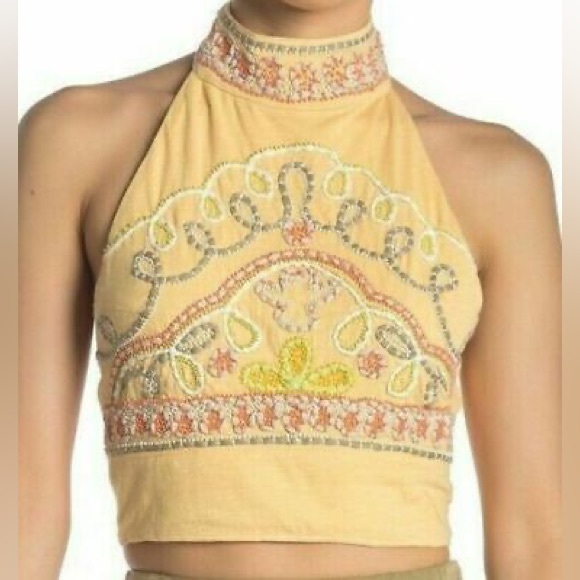 Free People | NWT Goa Embroidered Tank - Picture 2 of 8